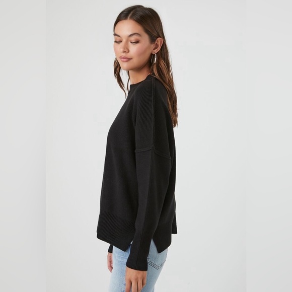 Ribbed drop sleeve sweater READ DESCRIPTION - Picture 3 of 10